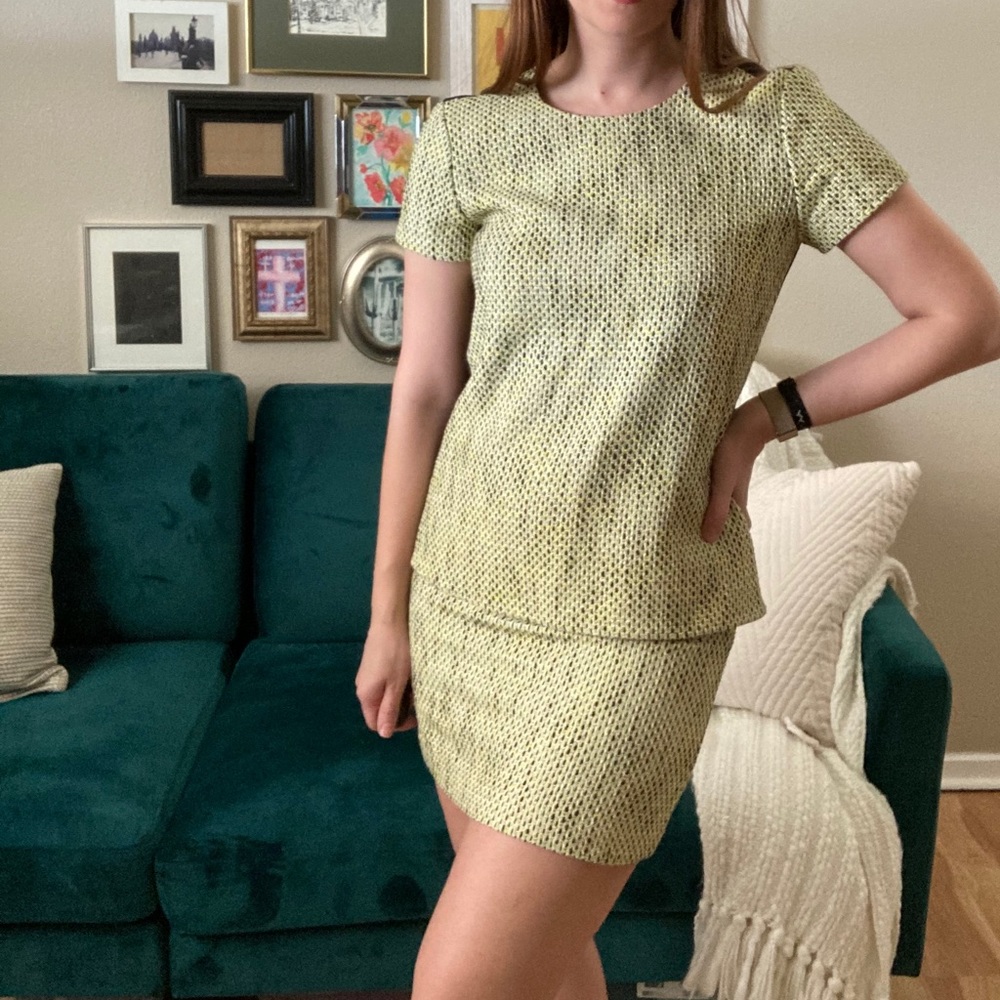Banana Republic Tweed Style Set Sz XS